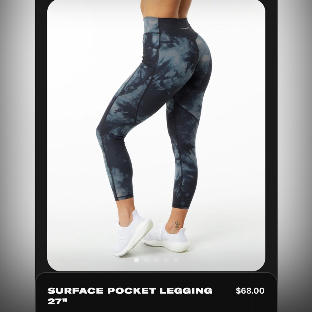 NWOT Alphalete Surface Pocket Leggings